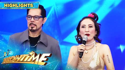 aiai delas alas|Ai Ai delas Alas revisits It's Showtime after 9 years .